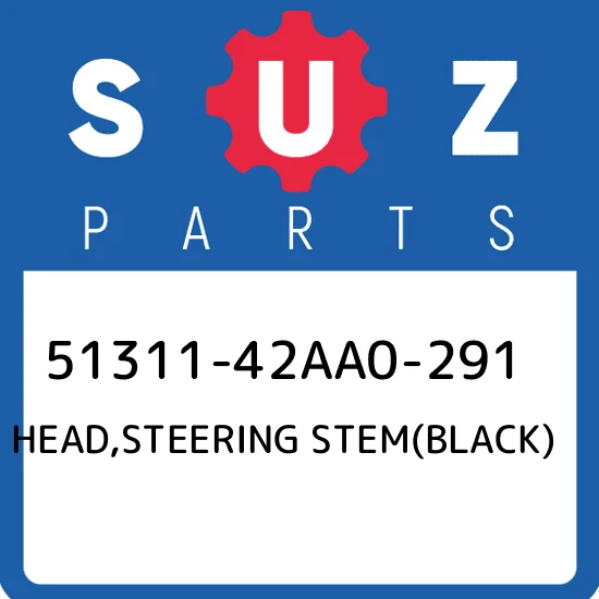 HEAD, STEERING STEM (BLACK)