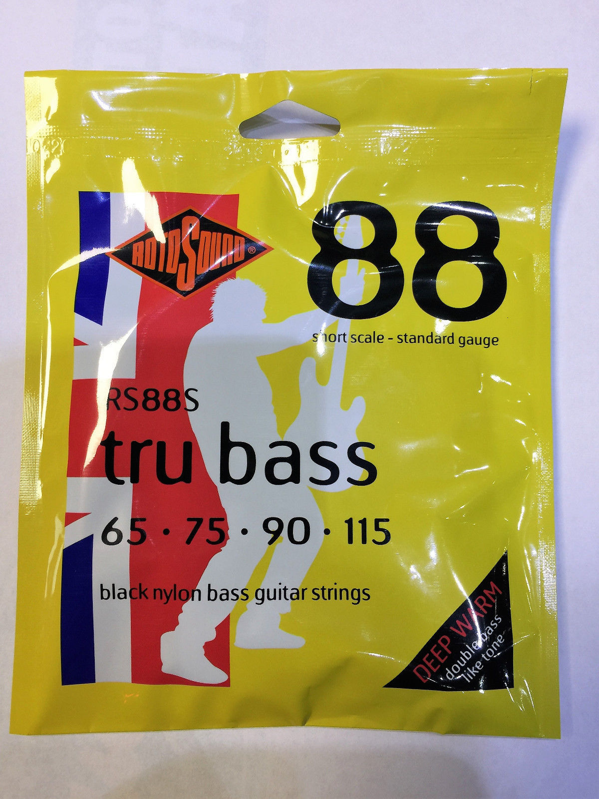 Rotosound Tru Bass Black Nylon Short Scale Bass Strings 65115 eBay