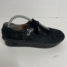 Alegria 40 Women Paloma Claddagh Mary Jane Shoes Black PAL-463 Size 8.5