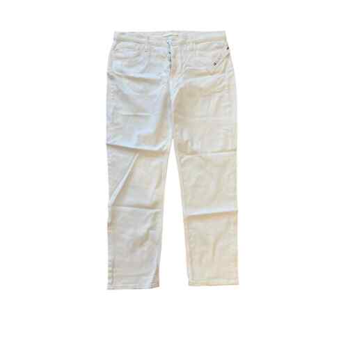 NWT Womens JOE'S The Scout Mid Rise Slim Boyfriend White Jeans sz 32