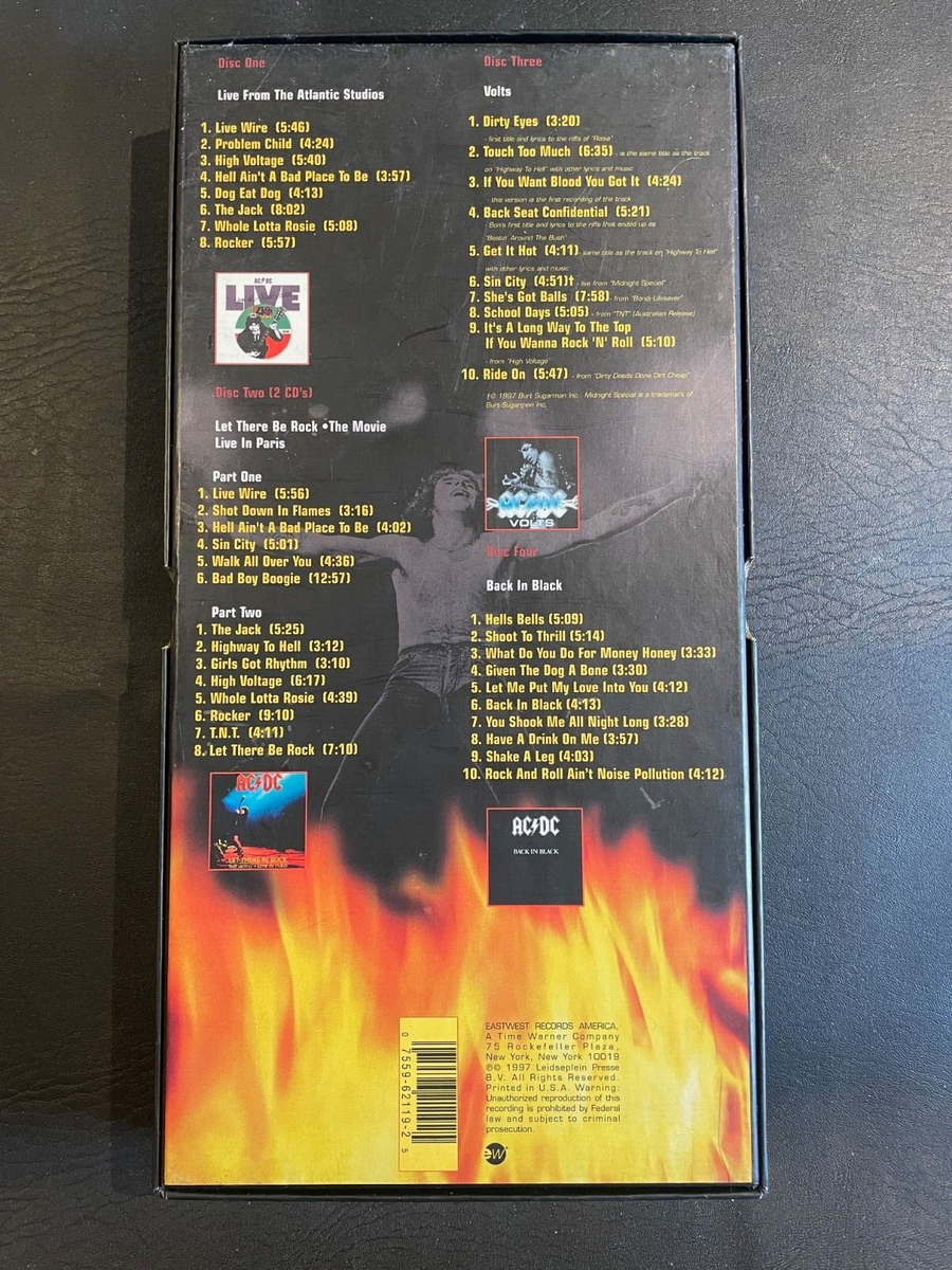 Ac Dc Bonfire Live From Atlantic