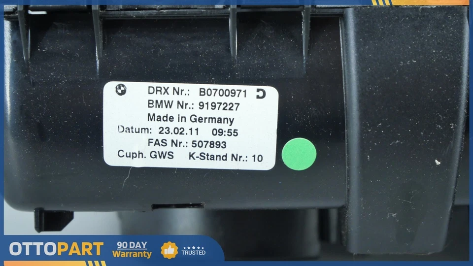 BMW 650I F06 F12 F13 2012-2018 consola central portavasos madera de álamo grano fabricante de equipos originales Foto 3 de 4