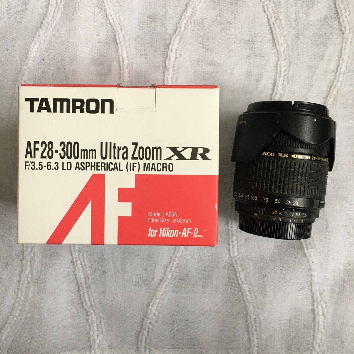 EUC Tamron AF 28-300mm f/3.5-6.3 Ultra Zoom XR Lens For