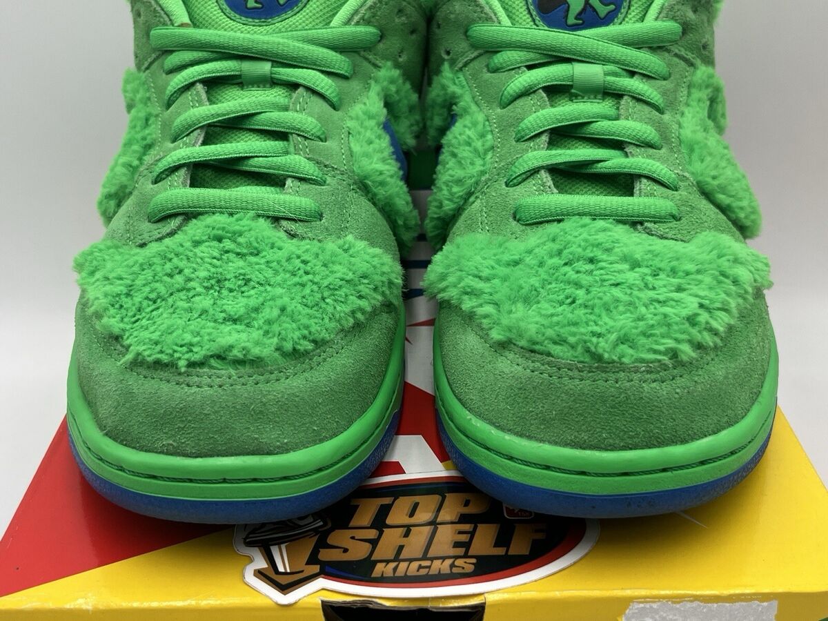 Nike SB Dunk Low Grateful Dead Green Bear 2020 Authentic Nike SB Dunk Low Grateful Dead Green Bear 2020 Authentic