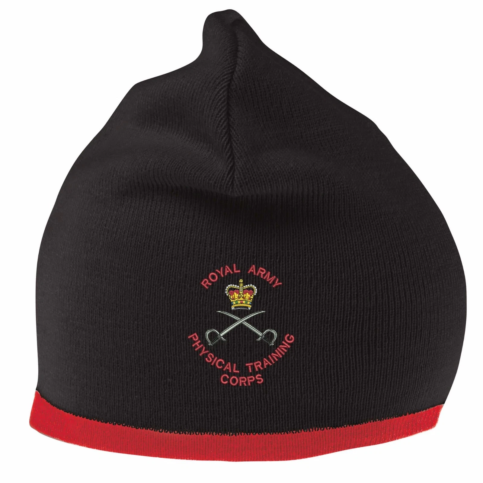 OFFICIAL Army Physical Training Beanie Hat with Embroidered Logo