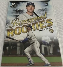 2019 Bowman Platinum Baseball Ryan O'Hearn Kansas City Royals Renowned Rookies
