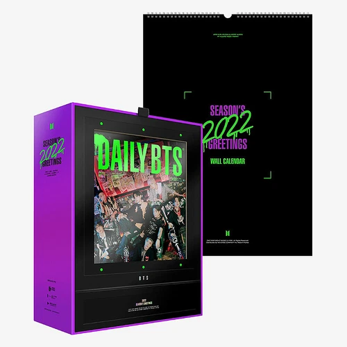 BTS 2022 SEASON’S GREETINGS Video Card+Calendar+Diary+PhotoBook+Poster+Card+GIFT