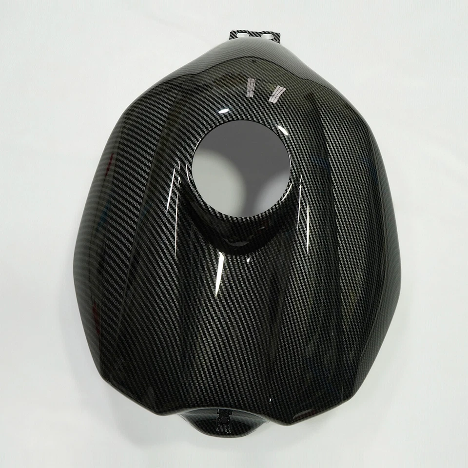 Carbon Fiber ABS Fuel Tank Cover Cowl Fairing For Yamaha YZF R1 2004 2005 2006 - Image 2 of 4