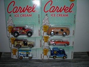HOT WHEELS POP CULTURE-2011/12-CARVEL ICE CREAM-SET/6-SEE ...