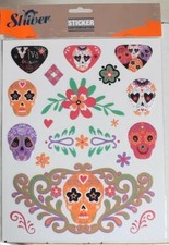 Autocollants - Stickers - Neuf - Mexican Skull - Fabrication France