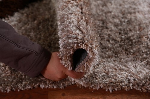 Abstract Indian Hand-tufted Rug 5x8 ft Modern Shaggy Carpet - Picture 16 of 17