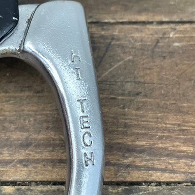 BRAKE PROBLEMS STOP HERE ヴィンテージメタルサイン Vintage Ross Brake Levers Error Stamp Hi Tech Mountain Bike 80s