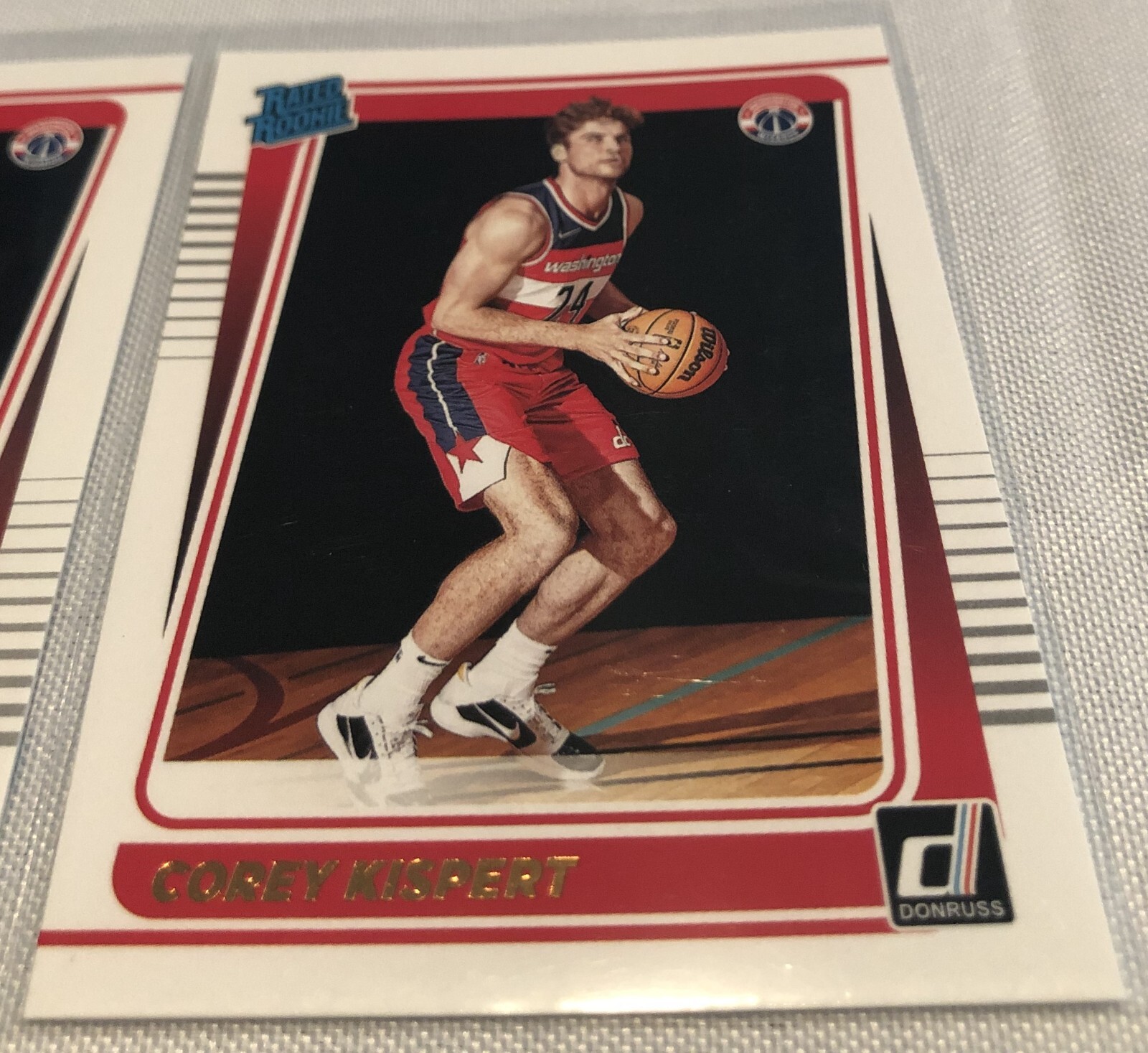 2021-22 Panini Donruss Basketball Corey Kispert Washington Wizards Rookie #233