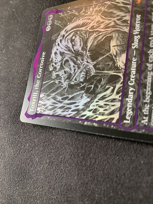 MTG Toxrill, the Corrosive VOW 321 NM SHOWCASE FOIL Special No