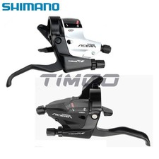 Shimano Acera ST-M390 MTB 3x9 Velocità Cambio Freno Combo Leva Nero Argento