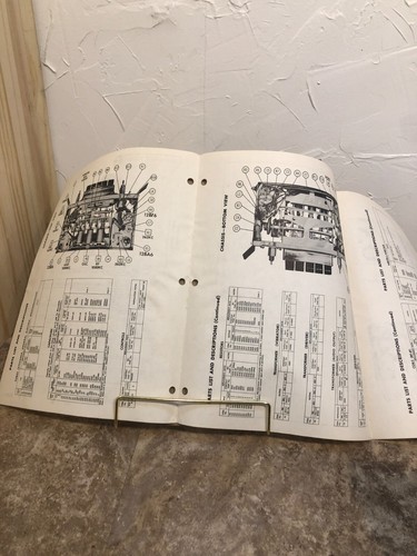 PF 1955 PONTIAC AUTOMOBILE RADIO Model 984961 Repair Data Manual READ - Picture 4 of 4