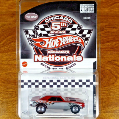 Hot Wheels RLC 5th Collectors Nationals '67 Camaro 1 of 4000 Red