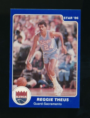 1985-86 Star Co. #74 Reggie Theus NMMT or better entered high grade swsw6