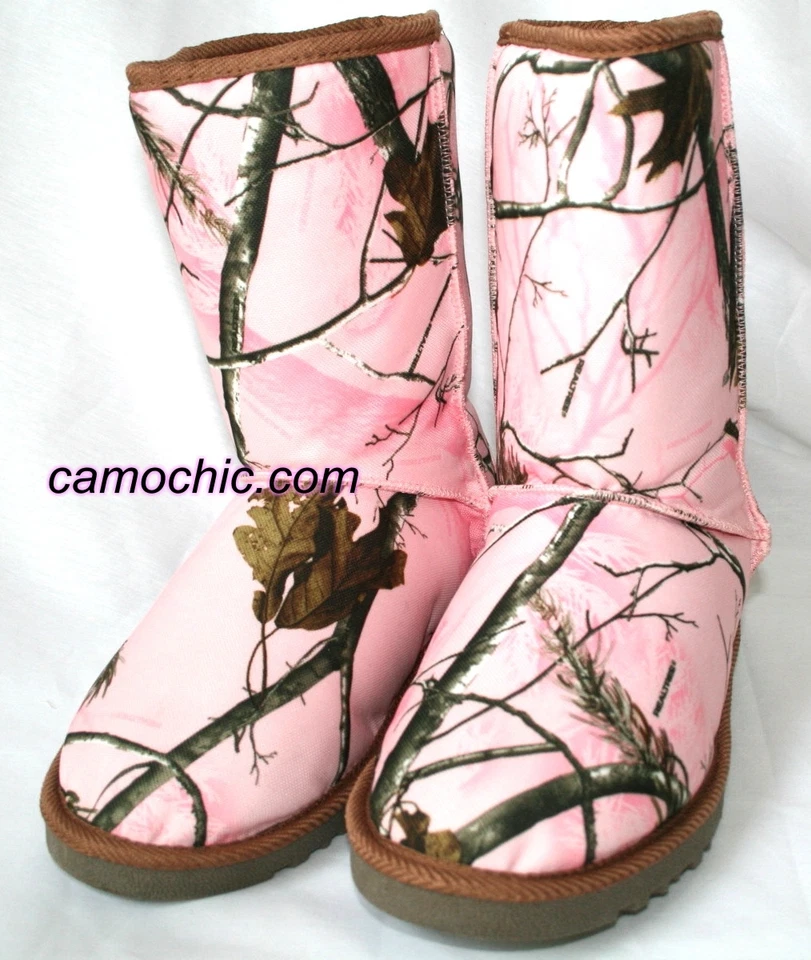 Botas Mukluk Realtree Girl Rosa Camuflaje Damas - Licencia Camuflaje Carson Foto 2 de 2