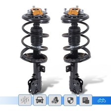 Pair Front Shocks Struts Coil Springs For 2008-2011 Mitsubishi Lancer De Es Pair Front Shocks Struts Coil Springs For 2008-2011 Mitsubishi Lancer De Es