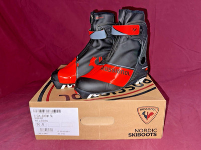   Rossignol X-ium Junior SC COMBI Skate Classic Kids Nordic Ski BOOTS EUR 36 XC