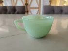 Vtg Fire King Jadeite Jane Ray Demitasse Cup