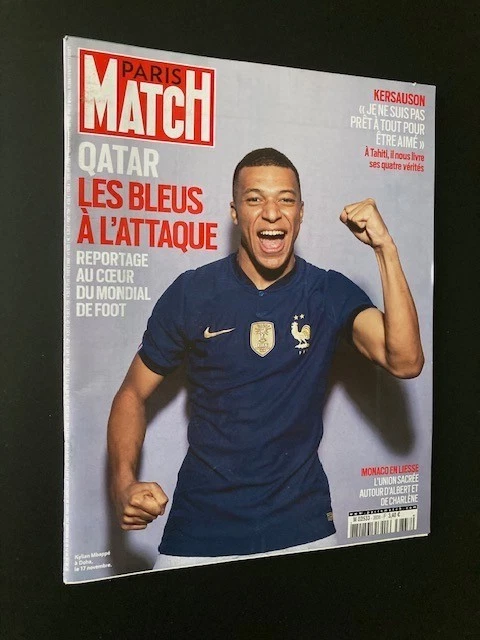 PARIS-MATCH 3838 - 24 novembre 2022 - Kylian Mbappé, Football, Quatar, Kersauson - Photo 1/1