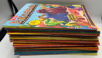 Highlights Mathmania Vintage early 1990+ Lot 37 Activity Book Homeschool