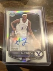 2025-26 Bowman Chrome AJ Dybantsa 1st Bowman AUTO /499 BYU Cougars