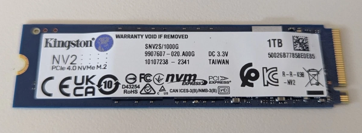 Kingston NVME Solid State Drives for sale - eBay