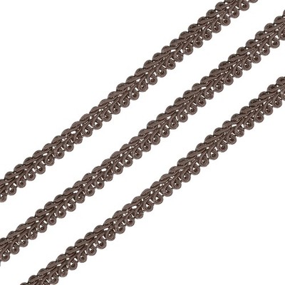Gimp Braid Trim, 49 Yards x 1/4''(8mm) Curtain Upholstery Trim Coffee