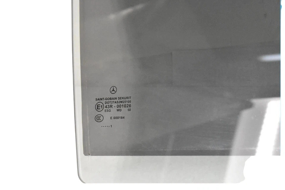 12-18 Mercedes CLS550 Rear Right Passenger Side Door Window Auto Glass OEM - Image 4 of 4