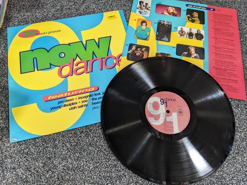 Various - Now Dance 91 (12" Vinyl 1991) Vintage House, Dance-Pop Compilation - Picture 2 of 8