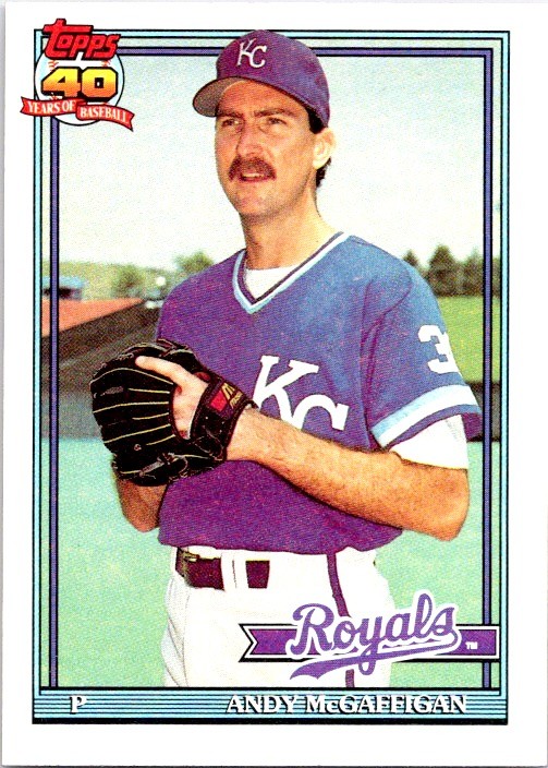 1991 Topps #671 Andy McGaffigan