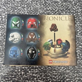 Lego Technic Bionicle 8531 Pohatu Instruction Manual Booklet Only