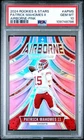2024 Panini Rookies & Stars Patrick Mahomes AIRBORNE PINK /75 PSA 10 GEM MINT