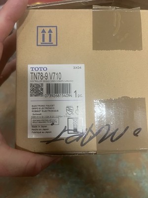 TOTO TN78-9 V710 EcoPower Electronic Faucet Controller 0.09 GPC   New Open Box