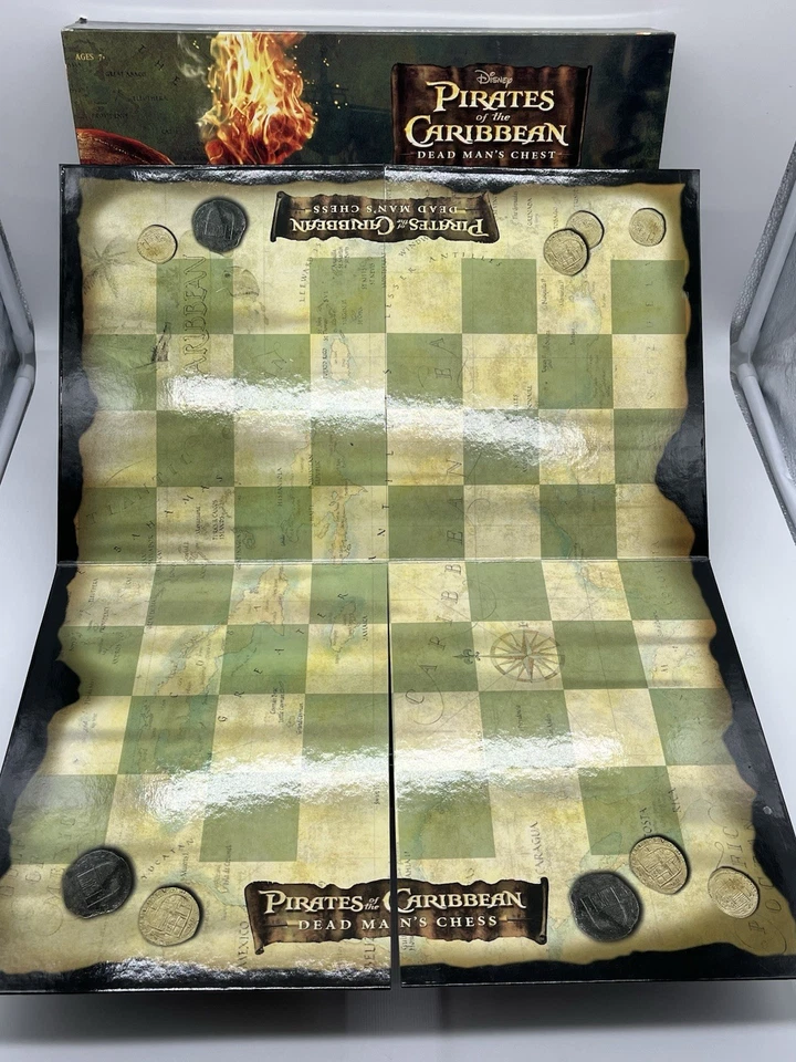 Disney Pirates Of The Caribbean Dead Mans Chess Board Game - Image 4 of 4