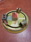 Vintage MARX TOYS Honeymoon Express Wind Up Tin Toy Tested Working