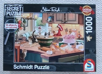 Schmidt Puzzle, 1000 Teile, Am Küchentisch