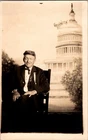 1890s US Army Military Soldier Studio Portrait Photo Postcard Civil War Veteran