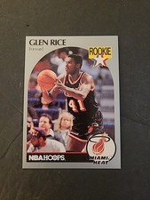 1990-91 NBA Hoops - Glen Rice #168 (RC)