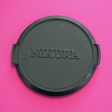 Vtg Lens Cap Cover 7 Nikura 62mm Plastic Camera Used Photography Supplies