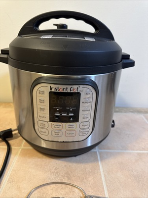 #ad Instapot Duo 60 V5 6 Quart Multi use pressure cooker 7 in 1 Serves up to 6 Rack $46.75