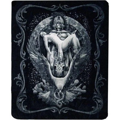 SVT Plush Queen Mexican Blanket - Extremely Soft - Alma Azteca