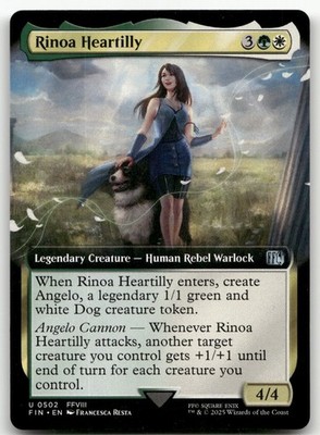 Rinoa Heartilly (Extended Art) #502 (NM) Final Fantasy FIN Magic MTG