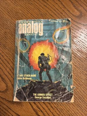 #ad Vintage Analog a Monthly Magazine November 1976 Preowned $2.50
