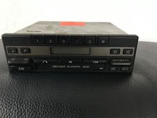 Radio Kassettendeck Becker Europa 2000 Mercedes W123 W124 W126 W140 W201 R107 Radio Kassettendeck Becker Europa 2000 Mercedes W123 W124 W126 W140 W201 R107