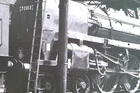 70013 STEAM LOCOMOTIVE (B/W PHOTO NEGATIVE 2 1/2" X 2 1/2") LOT L61