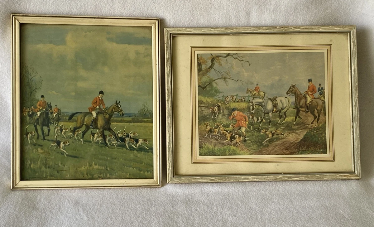 old hunting prints products for sale | eBay